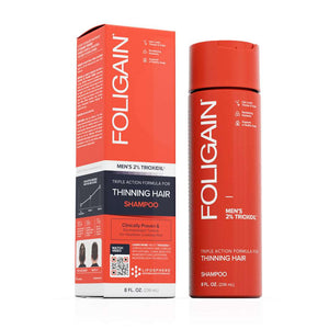 FOLIGAIN Triple Action Shampoo For Thinning Hair For Men with 2% Trioxidil - FOLIGAIN Canada